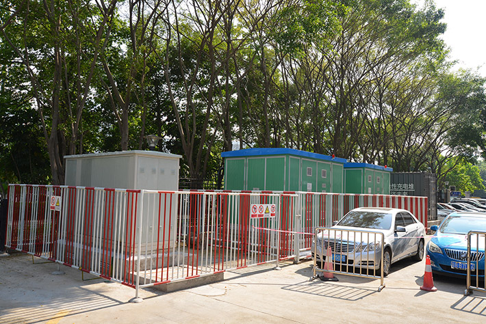 宝安区海裕停车场充电站工程