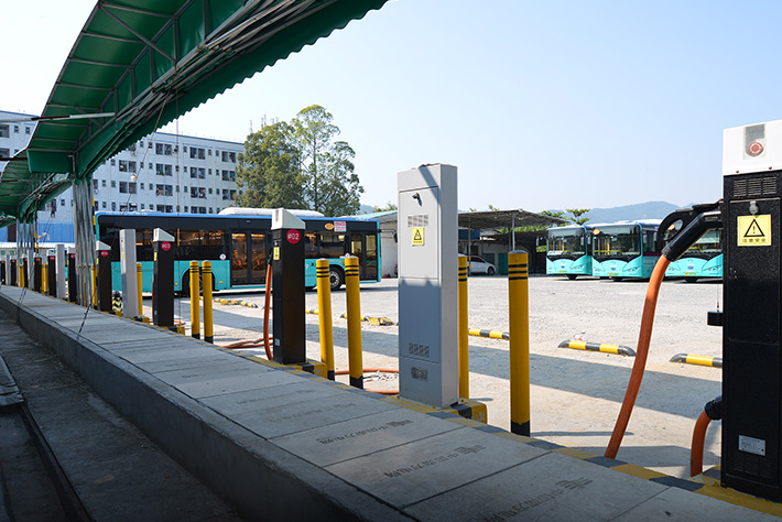 宝安区海裕停车场充电站工程