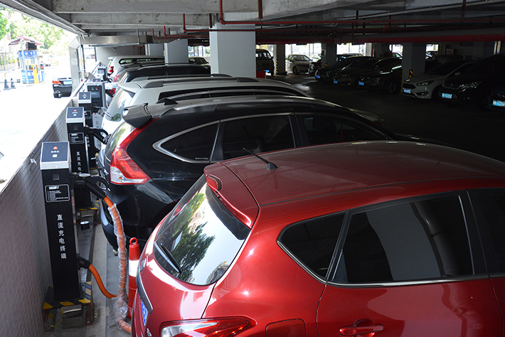 宝安区海裕停车场充电站工程