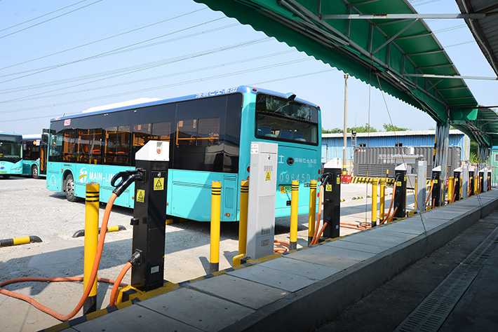 强荣东公交总站充电站工程