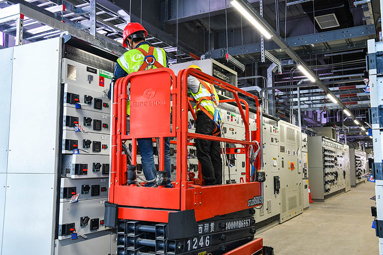 广州富士康超视堺（康宁项目）电气安装工程32X1600KVA高压配电工程