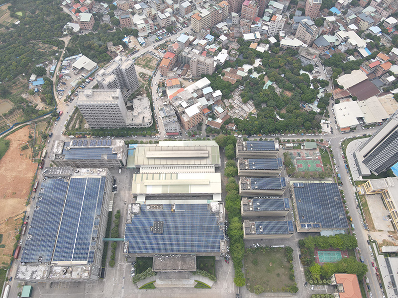 东莞百一电子有限公司3546KW工厂光伏电站顺利并网