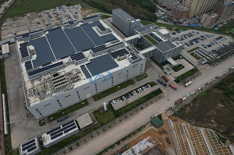 理光创想智造有限公司1331KW光伏发电站顺利并网运行