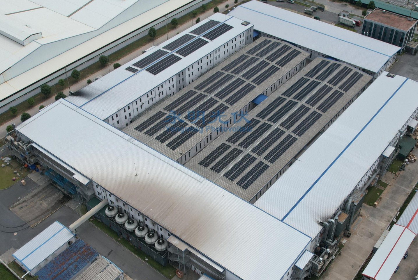 东亚科技(越南)有限公司1.1MW光伏发电站