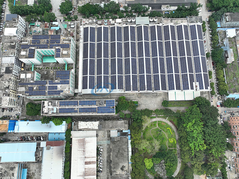 联业制衣(东莞)有限公司2481KW光伏发电站